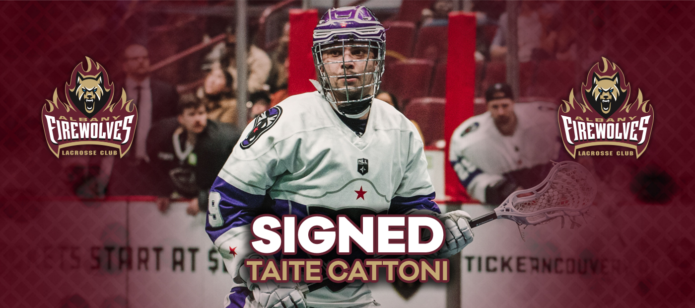 ALBANY FIREWOLVES SIGN TAITE CATTONI FOR 2022-23 SEASON - Albany FireWolves