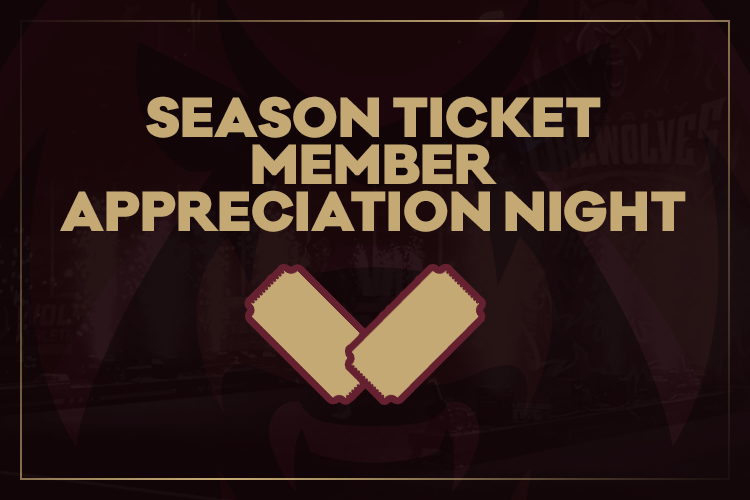 Season Ticket Member Appreciation Night
