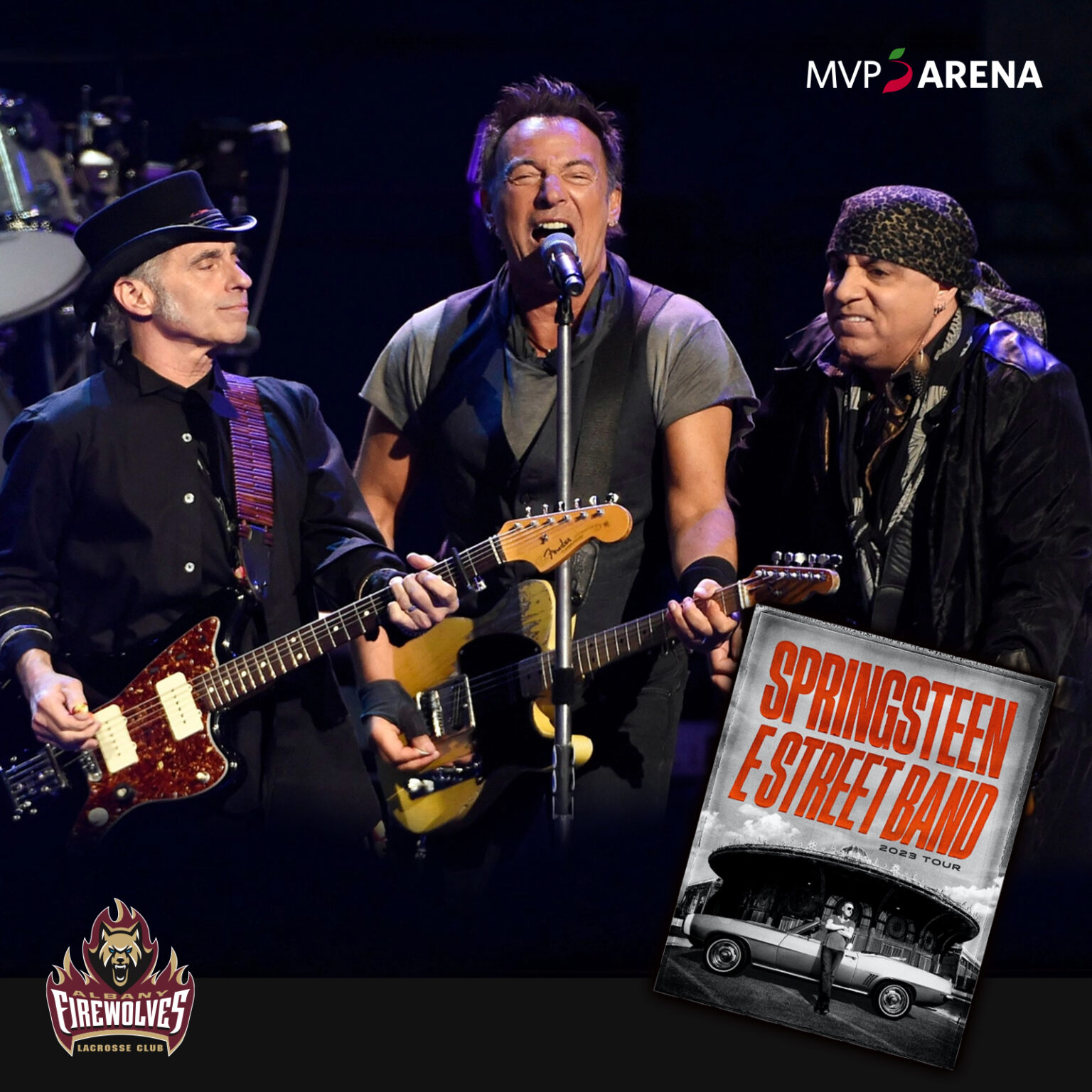 Enter to Win Bruce Springsteen Tickets Albany FireWolves